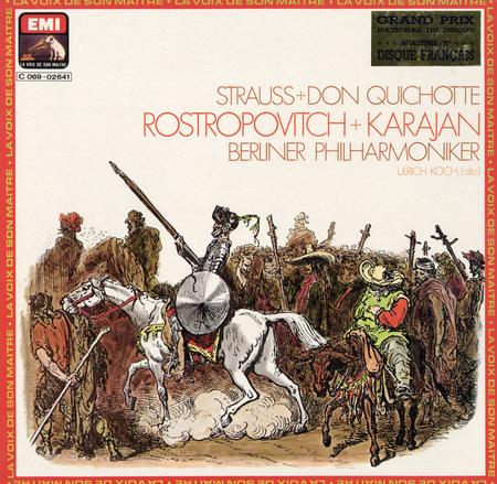 Rostropovich, Karajan, Berlin Philharmonic - Strauss: Don Quichotte