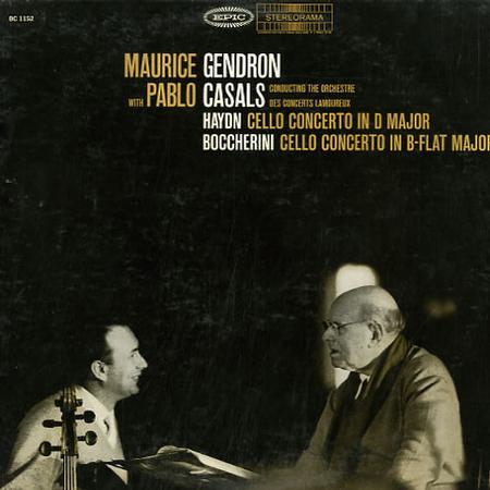 Gendron, Casals, Lamoureux Orchestra - Haydn: Cello Concerto etc.