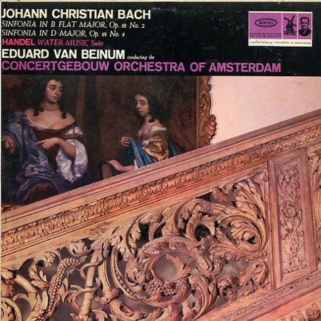 van Beinum, Concertgebouw Orchestra - J.C.Bach: Sinfonias etc.