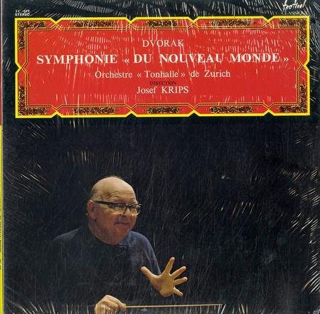 Krips, Orchestre <<Tonhalle>> de Zurich - Dvorak: Symphonie <<Du Nouveau Monde>>