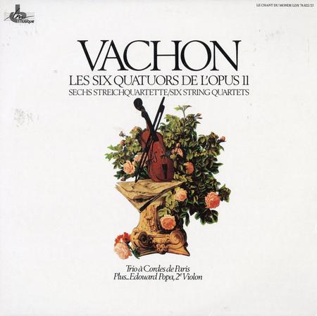 Le Trio a Cordes de Paris - Vachon: Les Six Quatuors de L'opus ll