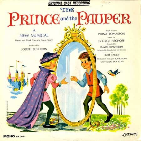 Original Cast Recording - The Prince and The Pauper