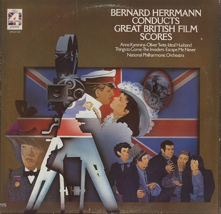Bernard Herrmann, National Philharmonic Orchestra - Great British Film Scores