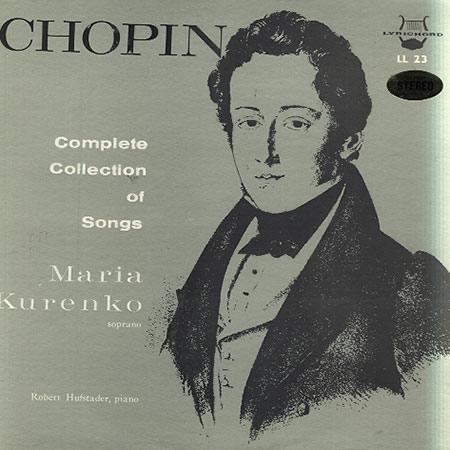 Maria Kurenko - Chopin: Complete Collection Of Songs