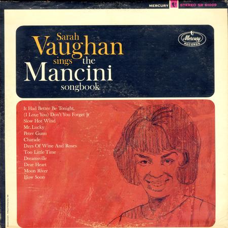 Sarah Vaughan - Sings The Mancini Songbook