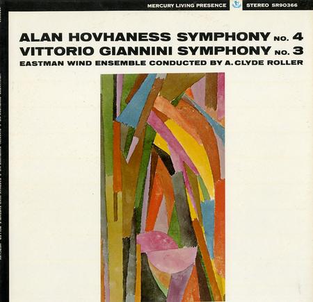 Clyde Roller, Eastman Symphonic Wind Ensemble - Hovhannes: Symphony No. 4