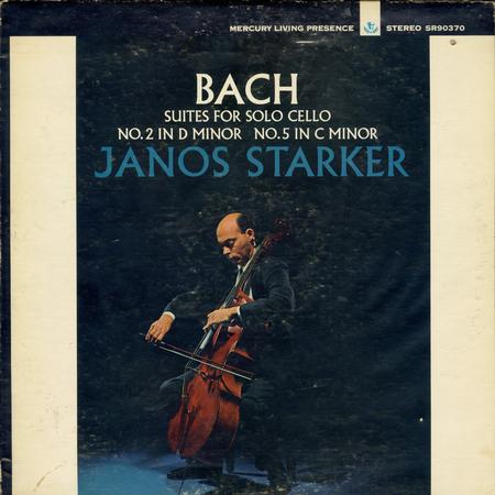 Janos Starker - Bach: Suites For Solo Cello No.2 In D Minor No.5 In C Minor