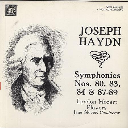 Glover, London Mozart Players - Haydn: Sym. Nos. 80, 83,84, 87-89