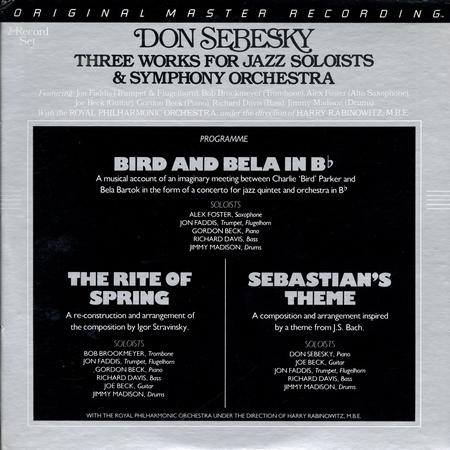 Don Sebesky - Three Works for Jazz Soloists and Symphony Orchestra