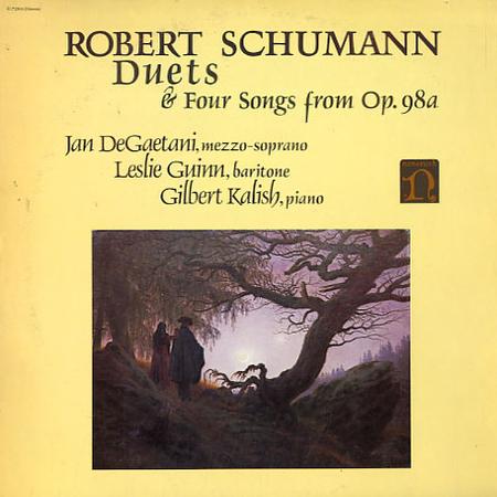 Jan DeGaetani, Leslie Guinn, Gilbert Kalish - Schumann: Duets etc.