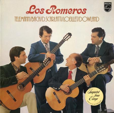 Los Romeros - Telemann, Bach, Scarlatti, Lofillet, Dowland