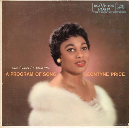 Leontyne Price - A Program of Song