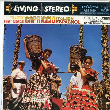 Kiril Kondrashin: RCA Victor Symphony Orchestra - Tchaikovsky: Capriccio Italien etc.