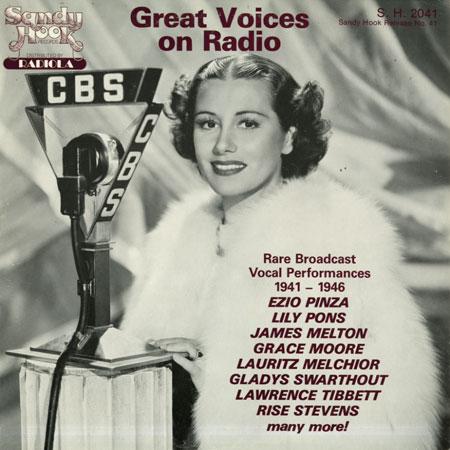 Various Artists - Great Voices On Radio -Rare Broadcast Vocal Performances 1941-1946