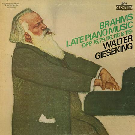Walter Gieseking - Brahms: Late Piano Music