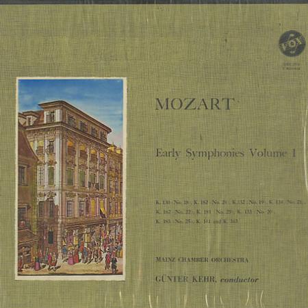 Kehr, Mainz Chamber Orchestra - Mozart: Early Symphonies Vol. 1