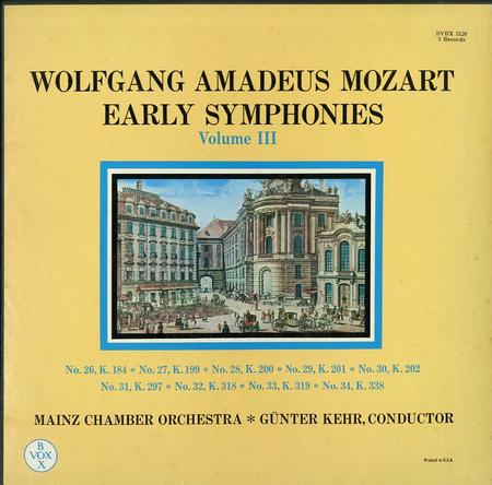 Kehr, Mainz Chamber Orchestra - Mozart: Early Symphonies