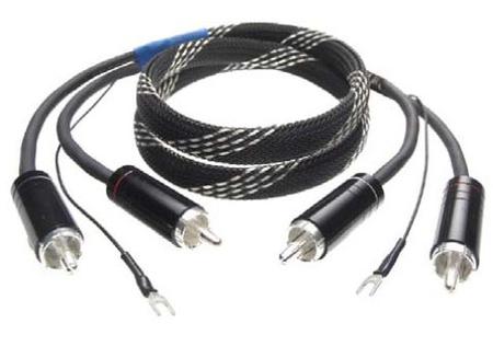 Pro-Ject - 1.23M RCA to RCA CC Tonearm Cable with Ground Wire 