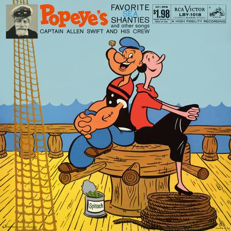 Captain Allen Swift - Popeye's Favorite Sea Shanties and Other Songs