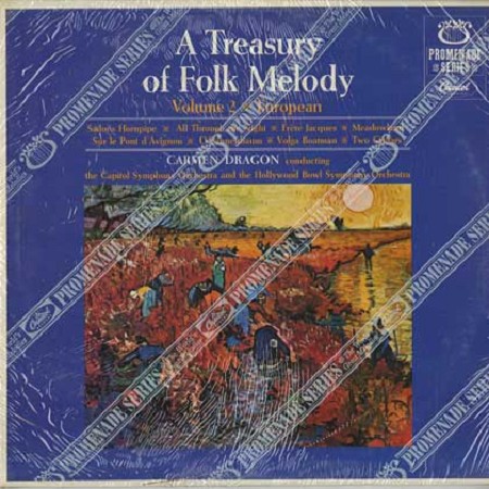 Dragon, Capitol Symphony Orchestra and Hollywood Bowl Symphony Orchestra - A Treasury Of Folk Melody Vol. 2 European