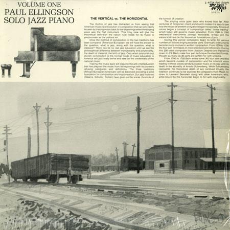 Paul Ellingson - Solo Jazz Piano Vol. 1
