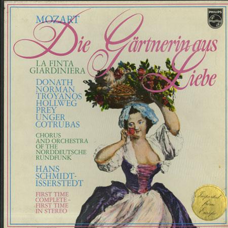 Donath, Norman etc., Schmidt-Isserstedt, Chorus and Orchestra of The Norddeutsche Rundfunk - Mozart: La Finita Giardiniera