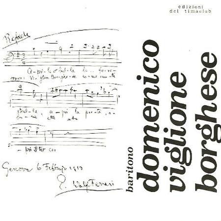 Domenico Viglione Borghese - Baritono