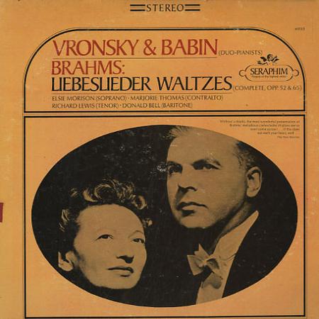 Morison, Vronsky & Babin - Brahms: Liebeslieder Waltzes