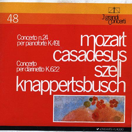 Casadesus, Szell, New York Philharmonic Orchestra - Mozart: Piano Concerto No. 24 etc.