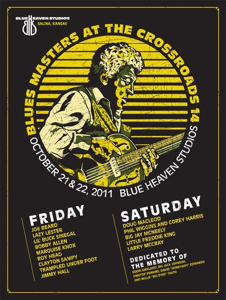 Blue Heaven Studios - Blues Masters at the Crossroads 14 (2011)  Poster 
