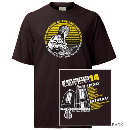 Blue Heaven Studios - 2011 Blues Masters at the Crossroads T-Shirt 