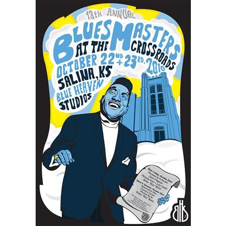 Blue Heaven Studios - Blues Masters at the Crossroads 13 (2010)  Poster 