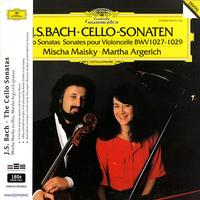 Mischa Maisky and Martha Argerich - Bach: Cello Sonatas -  180 Gram Vinyl Record