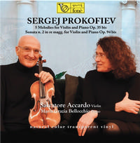 Accardo/Bellocchio - Sergei Prokofiev: 5 Melodies For Violin And Piano