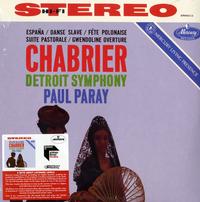 Paul Paray/Detroit Symphony Orchestra - The Music of Chabrier