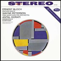 Antal Dorati, Minneapolis Symphony Orchestra - Bloch: Sinfonia Sacra; Peterson: Free Variations -  Vinyl Record