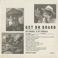 Taj Mahal & Ry Cooder - GET ON BOARD -  Vinyl Record
