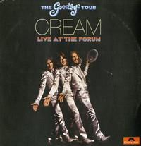 Cream - Goodbye Tour - Live At The Forum, Los Angeles 1968 -  Vinyl Record