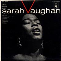 Sarah Vaughan - After Hours With Sarah Vaughan -  180 Gram Vinyl Record
