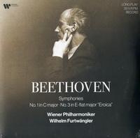 Wilhelm Furtwangler - Beethoven: Symphonies Nos. 1 & 2 'Eroica' (1952) -  Vinyl Record
