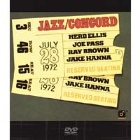Herb Ellis & Joe Pass, Ray Brown, Jake Hanna - Jazz at Concord -  DVD Audio/Video