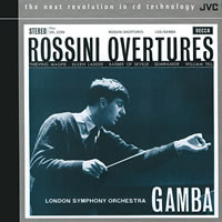 Pierino Gamba - Rossini Overtures -  XRCD24 CD