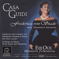 Frederica von Stade - Dominick Argento: Casa Guidi/ Frederica von Stade, mezzo-soprano/ Eiji Oue/ Minnesota Orchestra