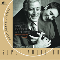 Tony Bennett Kd Lang A Wonderful World Single Layer Multichannel Sacd Acoustic Sounds