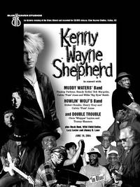 Blue Heaven Studios - Kenny Wayne Shepherd Concert Poster  