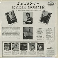 Eydie Gorme - Love Is A Season -  Sealed Out-of-Print Vinyl Record