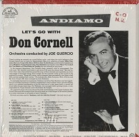 Don Cornell - Andiamo Lets Go With Don Cordell -  Sealed Out-of-Print Vinyl Record