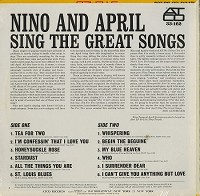 Nino Tempo And April Stevens - Nino And April Sing The Great Songs