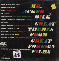 Mr. Acker Bilk - Great Themes From Great Foreign Films