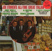 Joe O'Brian - Joe O'Brien's All Time Great Italian Hits -  Sealed Out-of-Print Vinyl Record